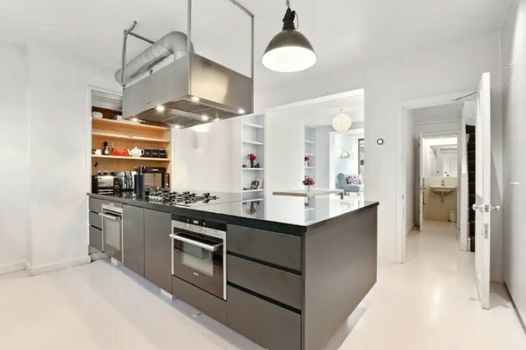 Av stainless steel kitchen